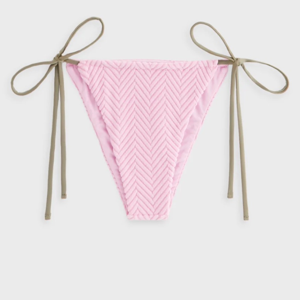 Kith Pink and Olive Bikini Bottom